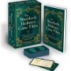 Joel Jessup Spill Og Aktiviteter^The Sherlock Holmes Case Files: Includes a 50-Card Deck of Absorbing Puzzles and an Accompanying 128-Page Book