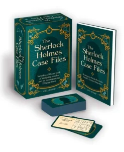 Joel Jessup Spill Og Aktiviteter^The Sherlock Holmes Case Files: Includes a 50-Card Deck of Absorbing Puzzles and an Accompanying 128-Page Book