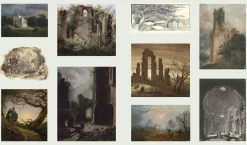 Håndarbeid^The Sticker Treasury of Ghosts & Dark Curiosities: An eclectic book of stickers for journaling, collaging, scrapbooking and more