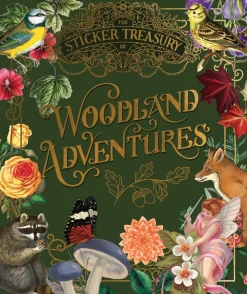 The Sticker Treasury of Woodland Adventures: An eclectic book of stickers for journaling, collaging, scrapbooking and more* Håndarbeid