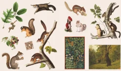 The Sticker Treasury of Woodland Adventures: An eclectic book of stickers for journaling, collaging, scrapbooking and more* Håndarbeid