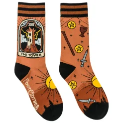 Footclothes Sokker & Fottøy^The Tower Tarot Nouveau Socks (36-46)