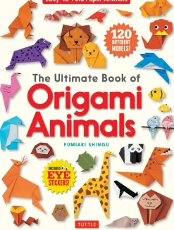 Fumiaki Shingu The Ultimate Book of Origami Animals: Easy-to-Fold Paper Animals; Instructions for 120 Models! (Includes Eye Stickers)* Håndarbeid