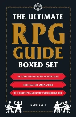 James D'Amato Spill Og Aktiviteter|Samlebokser^The Ultimate RPG Guide Boxed Set: Featuring The Ultimate RPG Character Backstory Guide, The Ultimate RPG Gameplay Guide, and The Ultimate RPG Game Master's Worldbuilding Guide