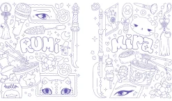 Lila Violet The Unofficial KPop Demon Hunters Activity Book* Barn & Ungdom