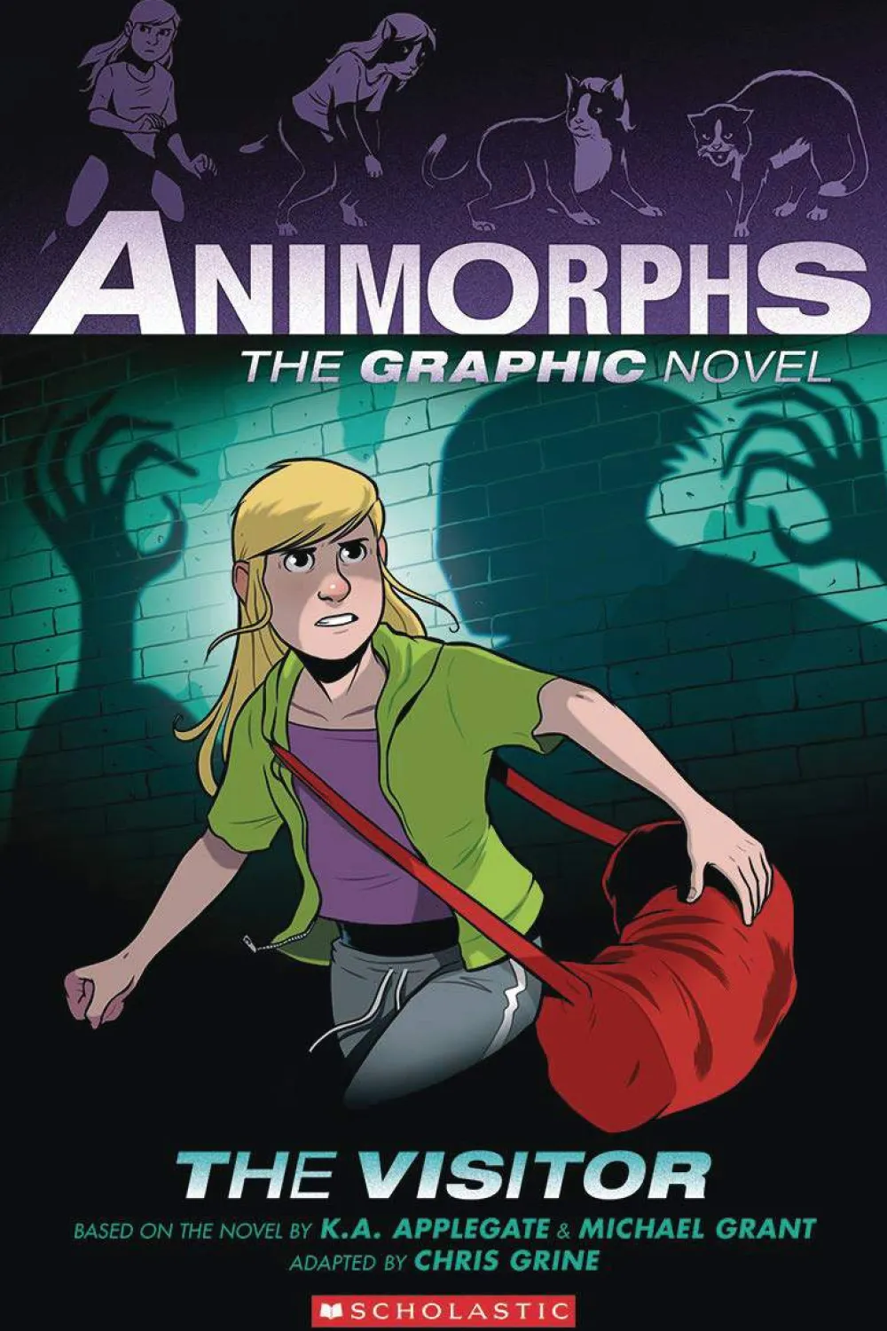 GRANT C The Visitor: the Graphic Novel (Animorphs #2)* Barn & Unge