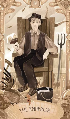 Davide Ortu Kropp, Sinn, & Sjel^The Wizard of Oz Tarot Deck and Guidebook