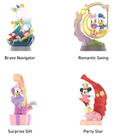 Pop Mart The Wonderful Dreams of Mickey and His Friends Series Scene Sets Blind Box* Mystery Box