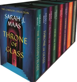 Sarah J. Maas Throne of Glass Hardcover Box Set* Samlebokser