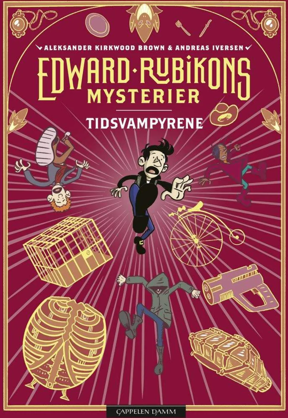 Edward Rubikons mysterier Tidsvampyrene HC* Krim & Mysterier