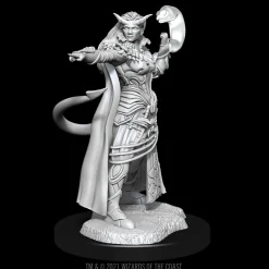 WizKids Karakterer^Tiefling Female Sorceror (Wave 15) Dungeons & Dragons Nolzurs Marvelous Unpainted Miniature Figur