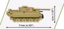 COBI WW2 1:72 Cobi^Tiger I 131