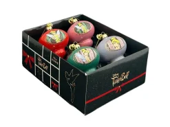 Tinkerbell Bauble 4-Pack 8 cm* Julekuler