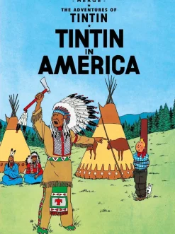 Herge Western|Barn & Unge^Tintin in America (The Adventures of Tintin)
