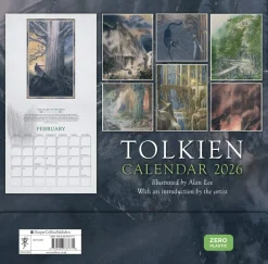 Alan Lee Tolkien Calendar 2026: The Great Tales of Middle-earth* J. R. R. Tolkien|Kalendere