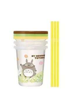 Totoro Cup and Straw Set 320 ml* Krus