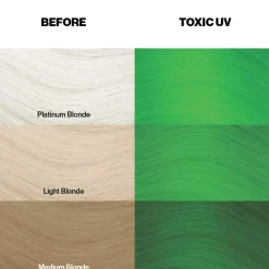 Crazy Color Hårfarge & Sminke^Toxic UV Hair Colour Cream 100 ml