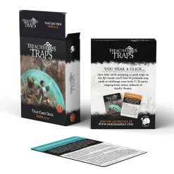 Nord Games Tilbehør|Tilbehør^Treacherous Traps CR 17-20 Deck (50)