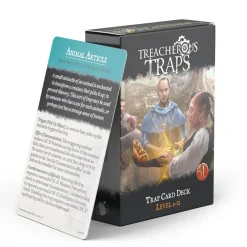 Nord Games Tilbehør|Tilbehør^Treacherous Traps CR 9-12 Deck (50)