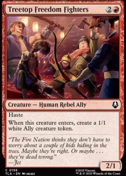 Singles (Løskort)|Singles (Løskort)^Treetop Freedom Fighters (Enkeltkort)