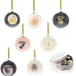 Harry Potter-jul Julekuler^Triwizard Baubles Set of 7