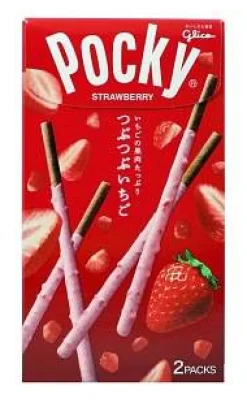 Tsubu Tsubu Ichigo Pocky Strawberry Double Pack* Pocky & Sjokolade