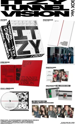 ITZY Musikk|K-Pop & Musikk^TUNNEL VISION (BOX VER.)