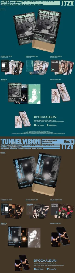 ITZY Musikk|K-Pop & Musikk^TUNNEL VISION (POCAALBUM)