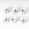 Udixi Dice Turtle Pattern 16mm D6 White (12)* Sett