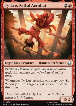 Singles (Løskort)|Singles (Løskort)^Ty Lee, Artful Acrobat (Enkeltkort)
