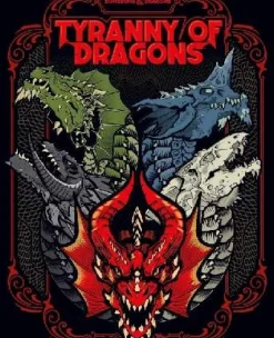 Wizards of the Coast Tyranny of Dragons Alternate Cover HC* Kampanjer & Eventyr