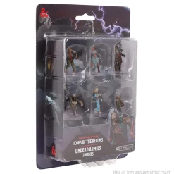 WizKids Monstere|Tilbehør^Undead Armies Zombies Icons of the Realms Premium Painted Miniatures