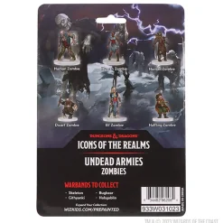 WizKids Monstere|Tilbehør^Undead Armies Zombies Icons of the Realms Premium Painted Miniatures