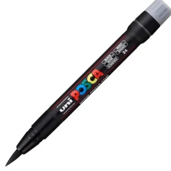 Posca Brush Uni POSCA PCF350  Brush 110mm  24 Black* Tegne- & Maleutstyr