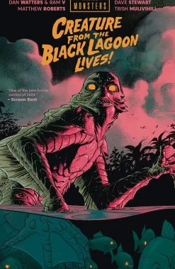 Chris Gorak Universal Monsters Black Lagoon Hc, Cover A Roberts & Stewart* Skrekk & Grøss
