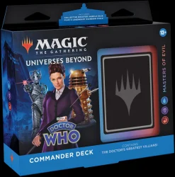 Universes Beyond Doctor Who Magic the Gathering Commander Deck^Universes Beyond: Doctor Who Masters of Evil Commander Deck