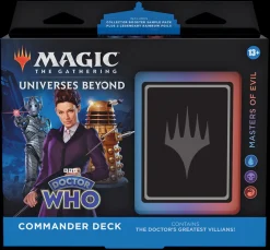 Universes Beyond Doctor Who Magic the Gathering Commander Deck^Universes Beyond: Doctor Who Masters of Evil Commander Deck