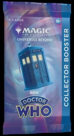 Universes Beyond Doctor Who Magic the Gathering Booster Pack^Universes Beyond: Doctor Who Collector Booster Pack