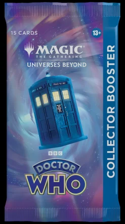 Universes Beyond Doctor Who Magic the Gathering Booster Pack^Universes Beyond: Doctor Who Collector Booster Pack
