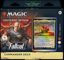 Universes Beyond: Fallout Magic the Gathering Commander Deck^Universes Beyond: Fallout Hail, Caesar Commander Deck