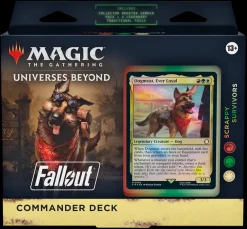 Universes Beyond: Fallout Magic the Gathering Universes Beyond: Fallout Scrappy Survivors Commander Deck* Commander Deck