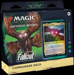 Universes Beyond: Fallout Magic the Gathering Universes Beyond: Fallout Mutant Menace Commander Deck* Commander Deck