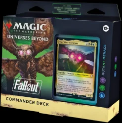Universes Beyond: Fallout Magic the Gathering Universes Beyond: Fallout Mutant Menace Commander Deck* Commander Deck