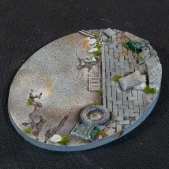 Gamers Grass Basing & Modellering^Urban Warfare Bases Oval 120 mm (1)