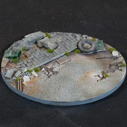 Gamers Grass Basing & Modellering^Urban Warfare Bases Oval 120 mm (1)