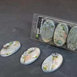 Gamers Grass Basing & Modellering^Urban Warfare Bases Oval 75 mm (3)