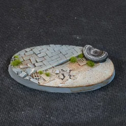 Gamers Grass Basing & Modellering^Urban Warfare Bases Oval 75 mm (3)