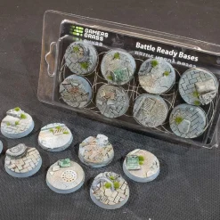 Gamers Grass Urban Warfare Bases Round 32 mm (8)* Basing & Modellering