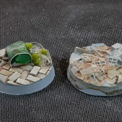 Gamers Grass Urban Warfare Bases Round 32 mm (8)* Basing & Modellering