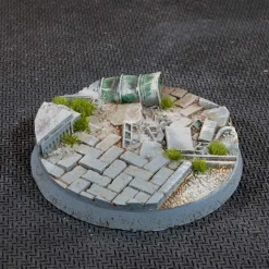 Gamers Grass Urban Warfare Bases Round 50 mm (3)* Basing & Modellering